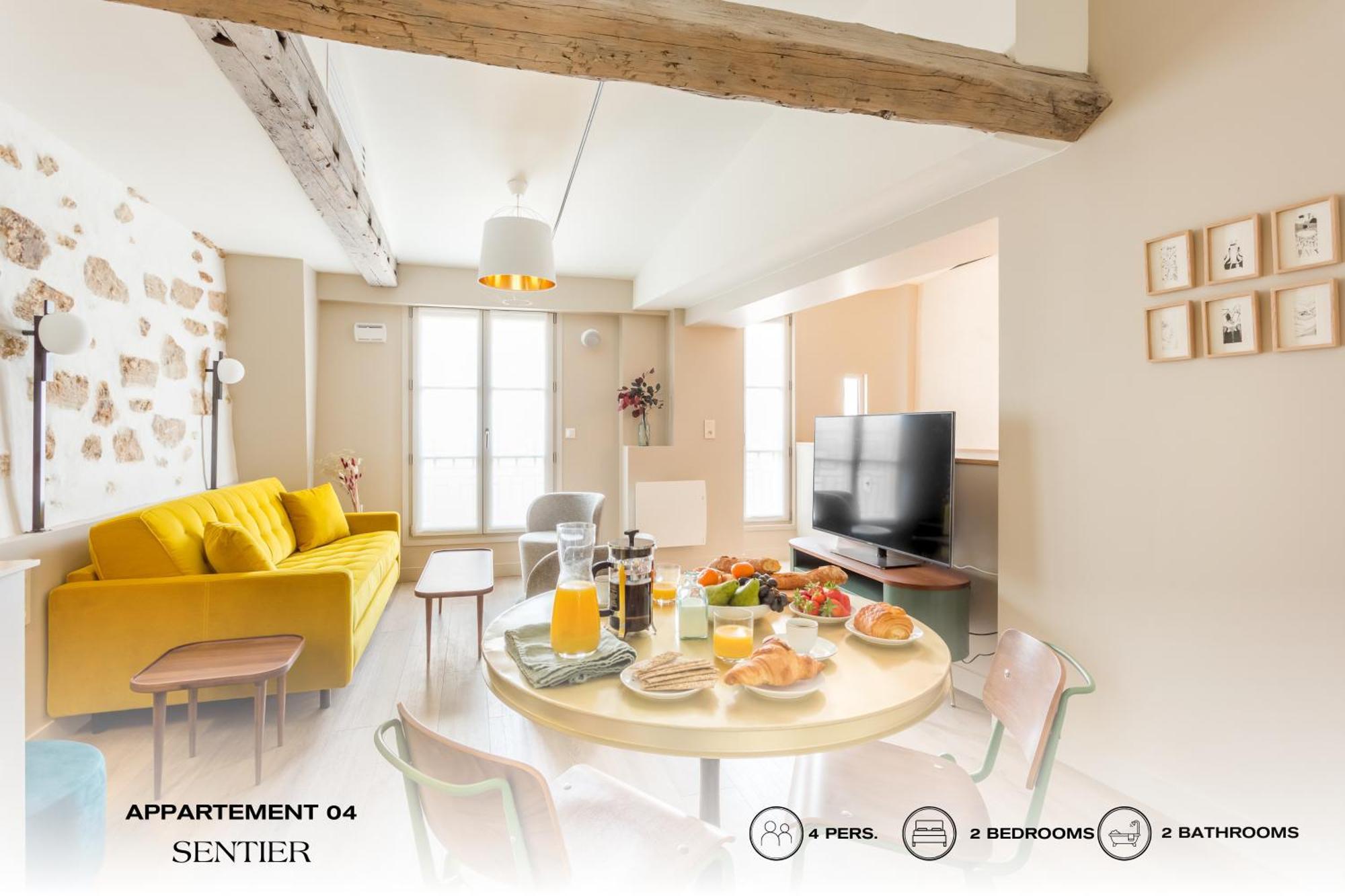Ferienwohnung Beauquartier - Sentier Paris Exterior foto