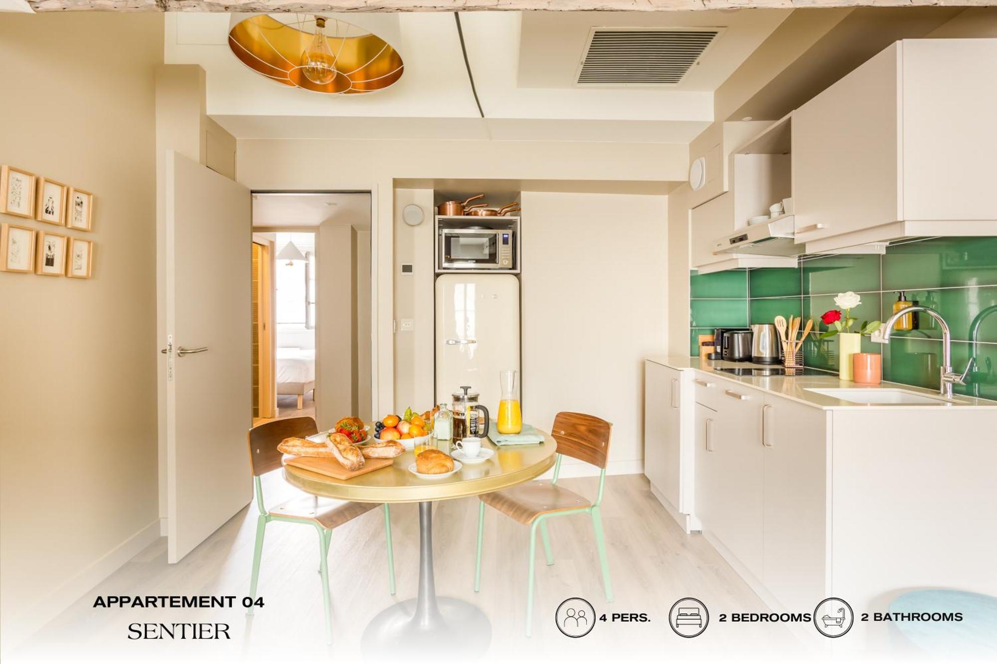 Ferienwohnung Beauquartier - Sentier Paris Exterior foto