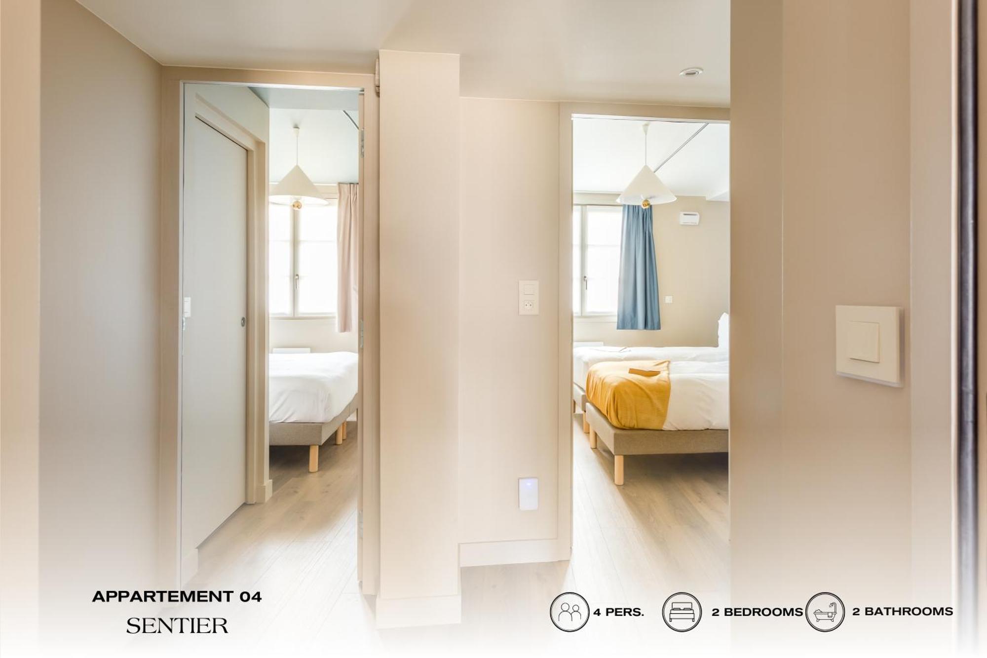 Ferienwohnung Beauquartier - Sentier Paris Exterior foto