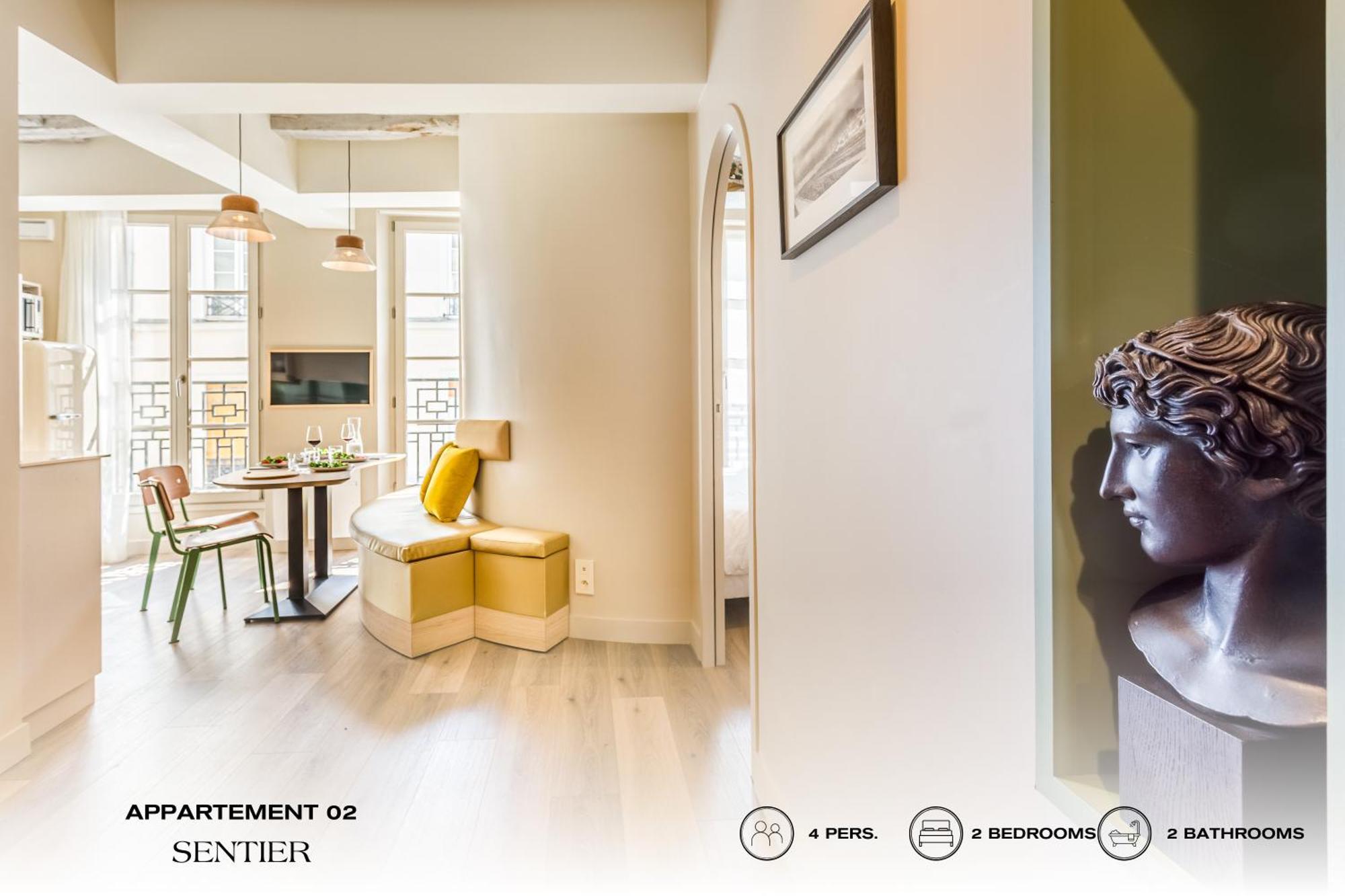 Ferienwohnung Beauquartier - Sentier Paris Exterior foto