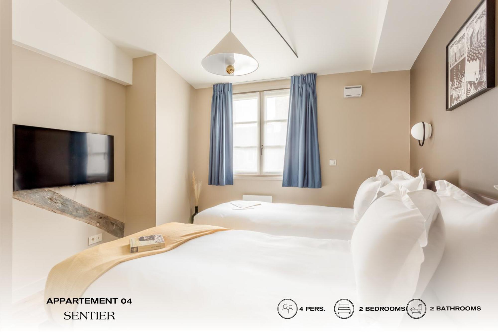 Ferienwohnung Beauquartier - Sentier Paris Exterior foto