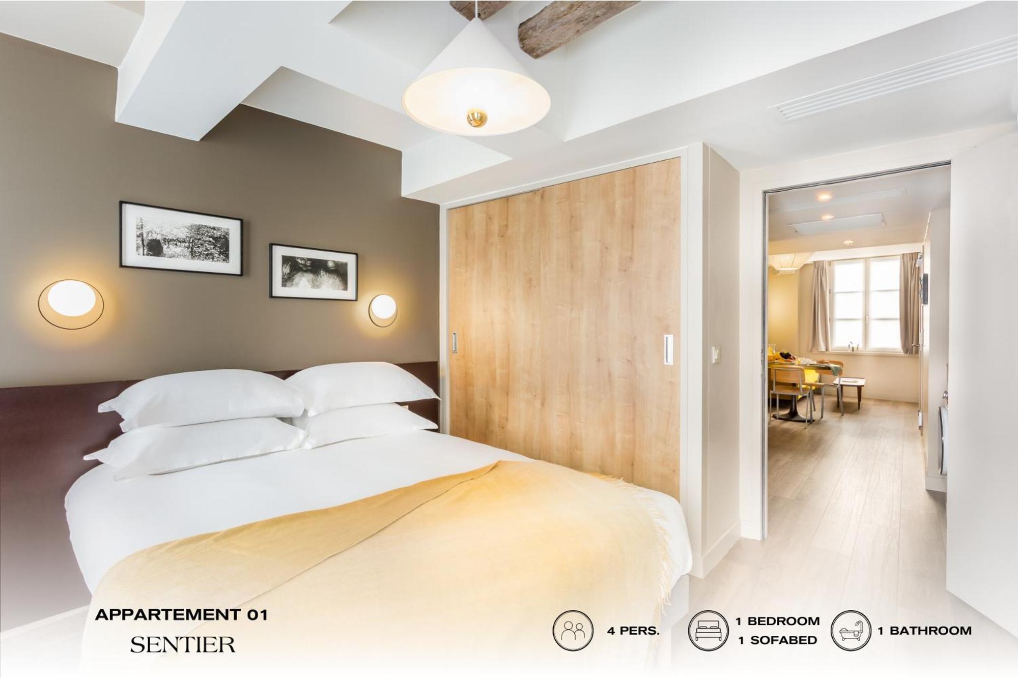Ferienwohnung Beauquartier - Sentier Paris Exterior foto