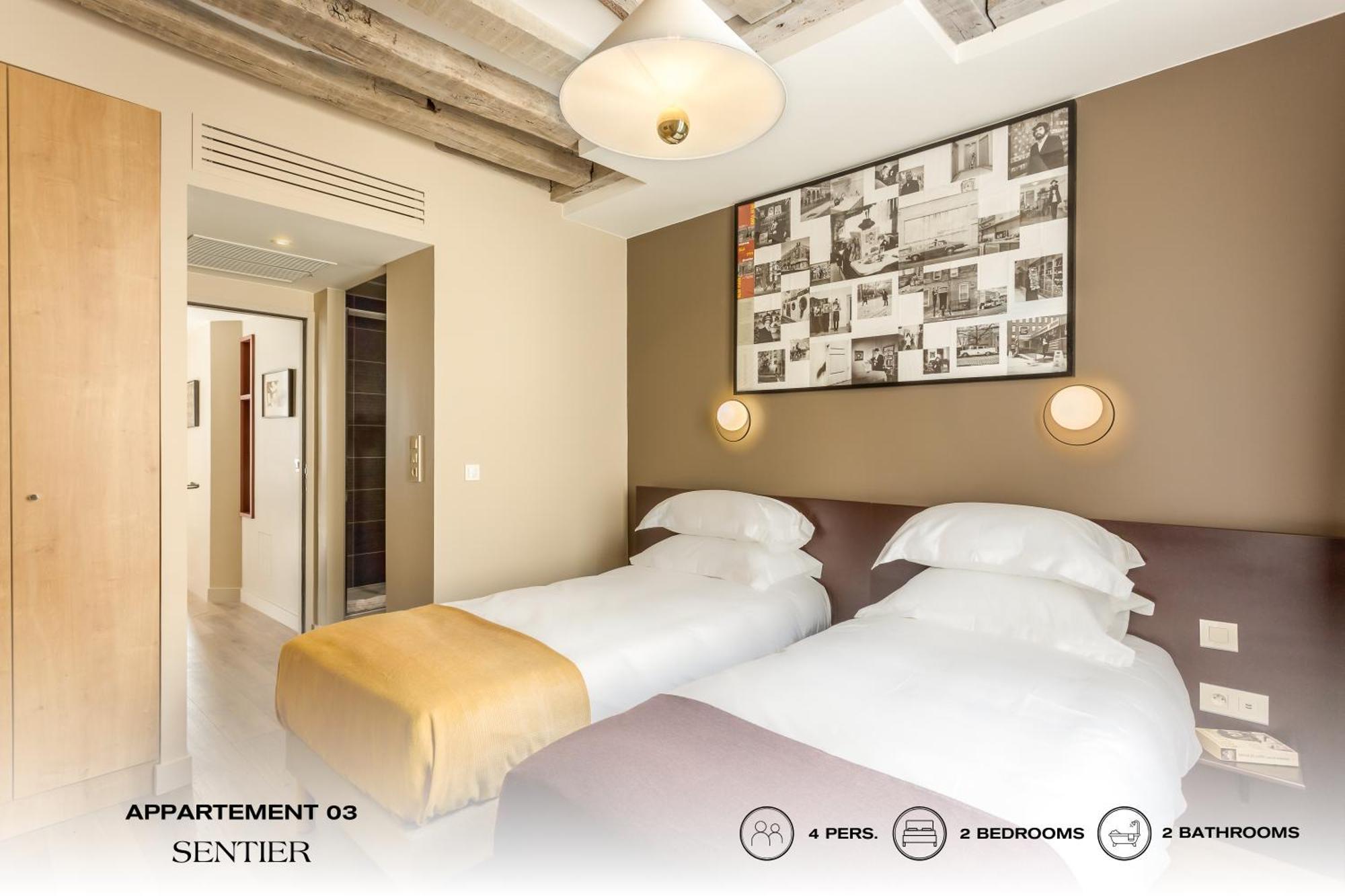 Ferienwohnung Beauquartier - Sentier Paris Exterior foto