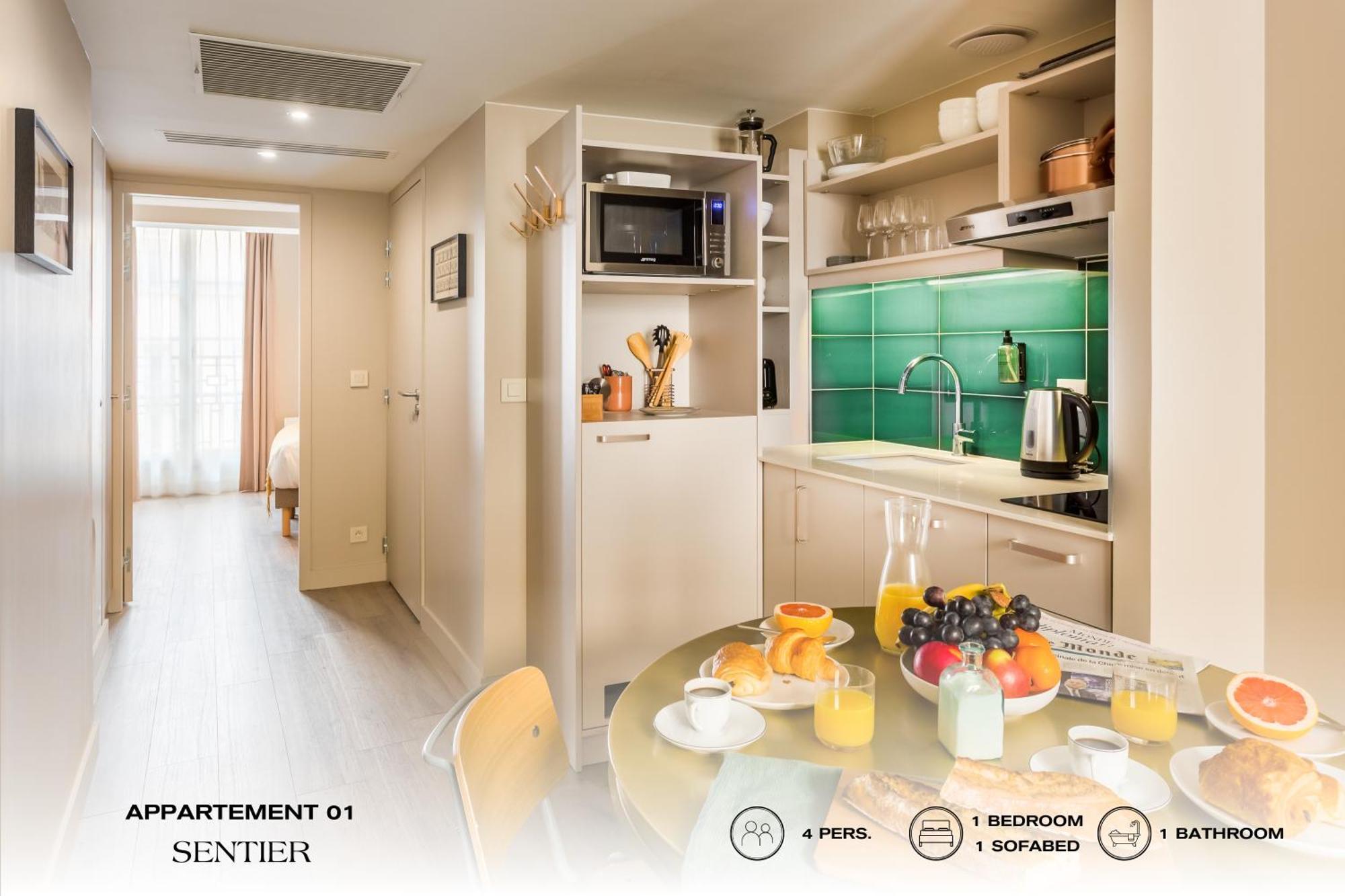 Ferienwohnung Beauquartier - Sentier Paris Exterior foto