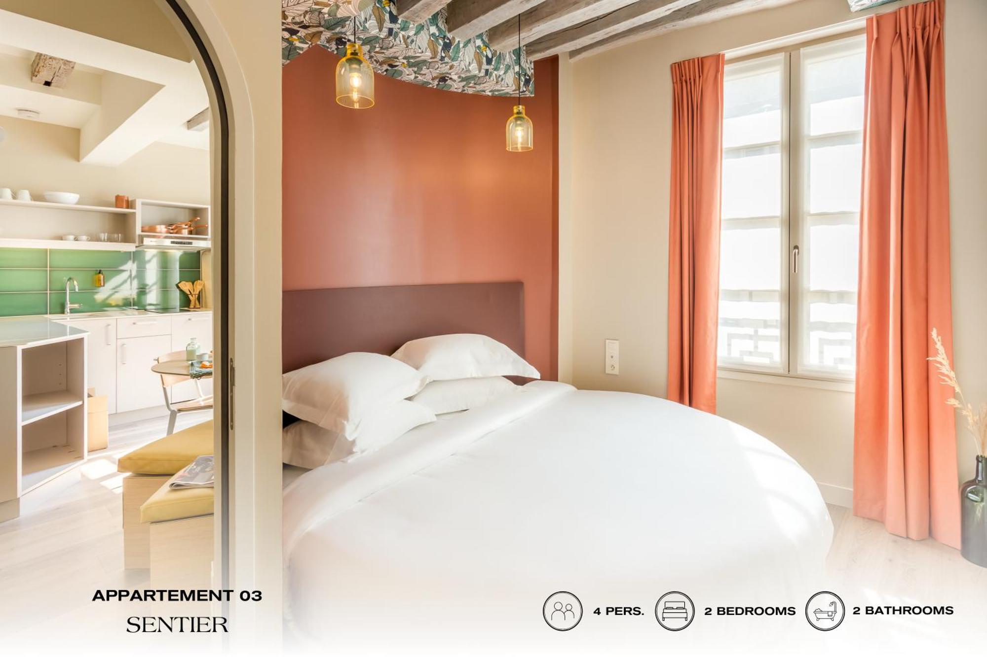 Ferienwohnung Beauquartier - Sentier Paris Exterior foto