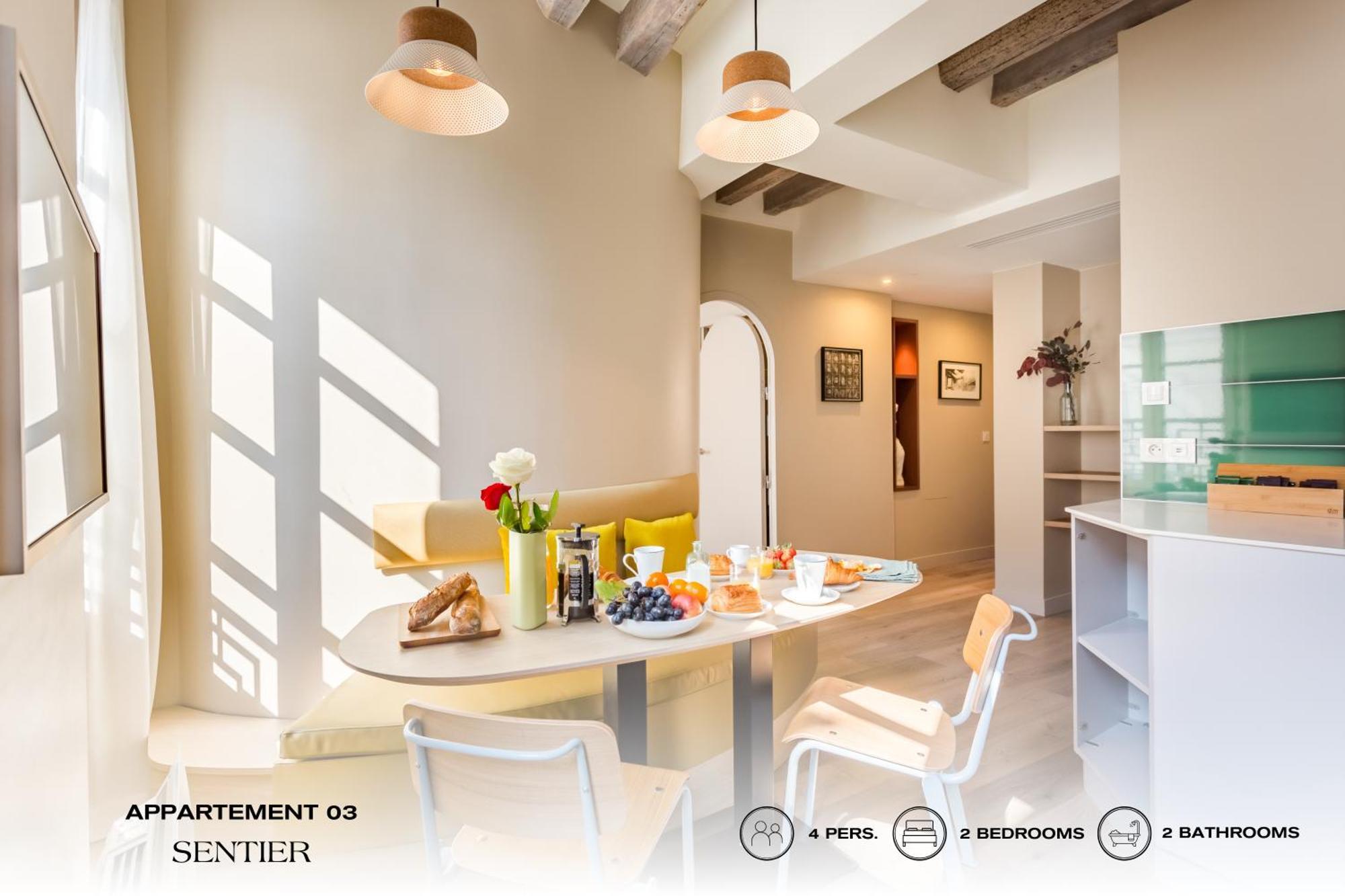 Ferienwohnung Beauquartier - Sentier Paris Exterior foto